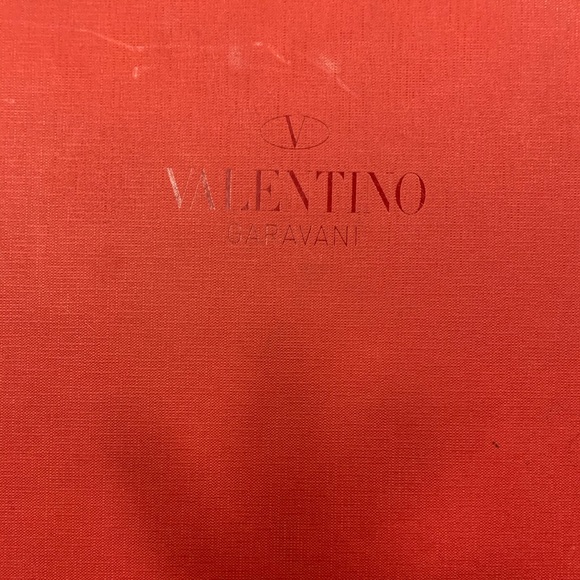 Valentino Rockstud Fly Crew Gold Glitter Sneakers - Picture 7 of 13